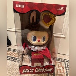 Labubu/THE MONSTERS Let's Checkmate Series-Vinyl Plush Doll
